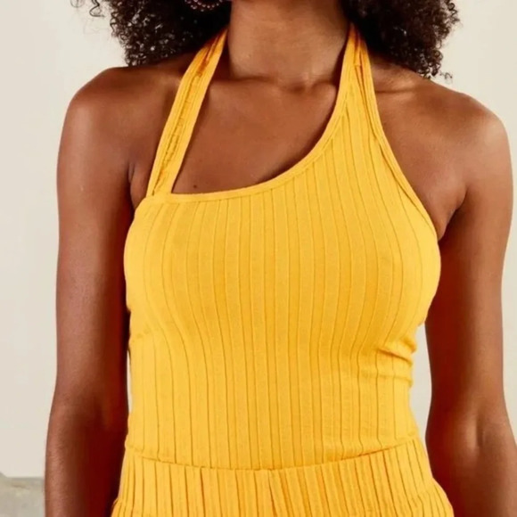 Simon Miller Rib Hano One Shoulder Halter Top A20 - Picture 1 of 4
